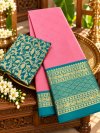 Mandana By Aab Mercerised Copper Silk Saree 